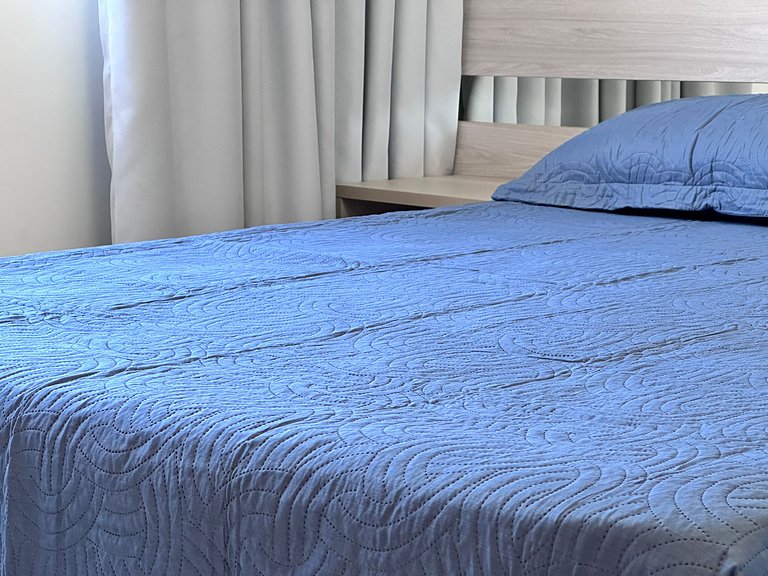 B483 - Apto 3 quartos perto do mar em Bombinhas