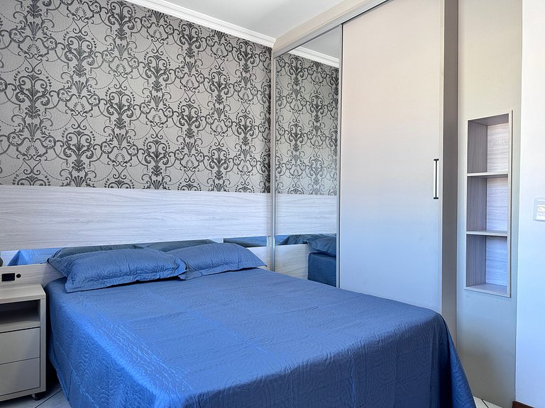 B483 - Apto 3 quartos perto do mar em Bombinhas